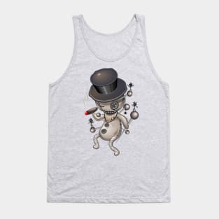 Voodoo Doll Spooky Dancing Character Tank Top